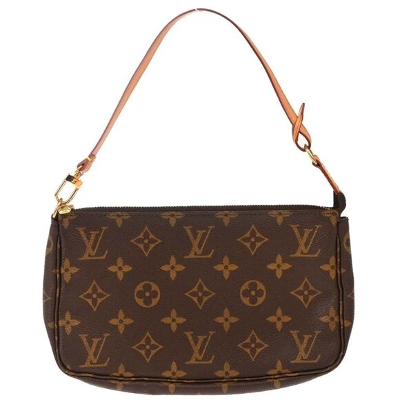 Louis Vuitton Monogram Pochette Accessoires Handbag M51980 VI0011 195636 - Picture 1 of 7
